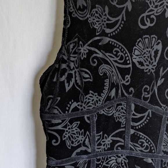 Free People Burnout Babe Velvet Bodycon Dress - Picture 4 of 9